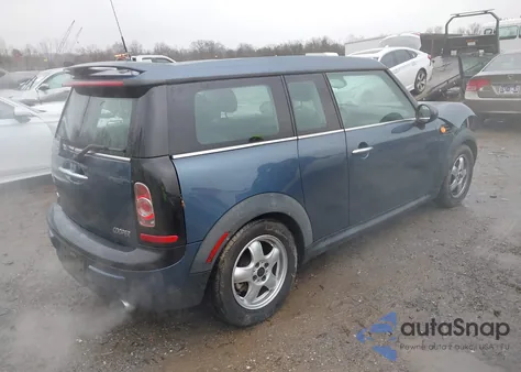 2011 Mini Cooper Clubman from USA, damaged, VIN WMWZF3C51BTY00710